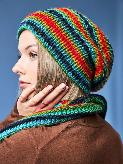 2-TLG SET DOLLY, gehäkelt