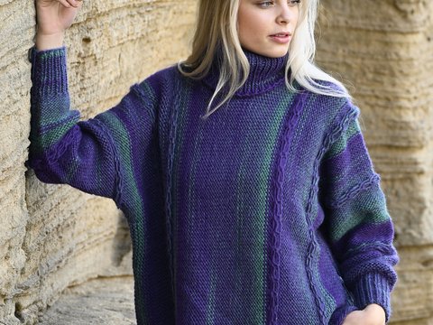 Strickanleitung Kimonopullover (9601349_15)