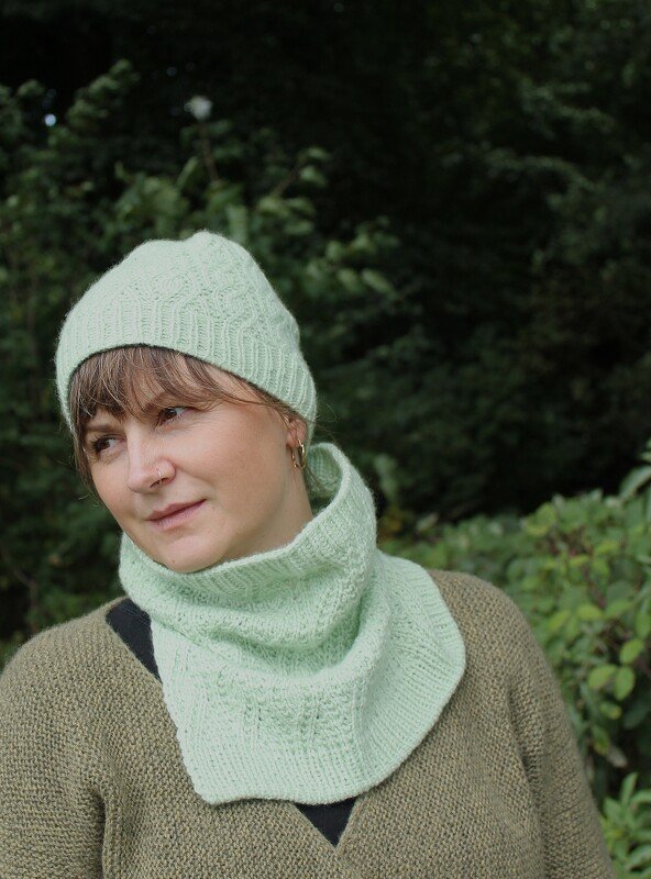 Freya cowl, knitting pattern, loop, - Image 4
