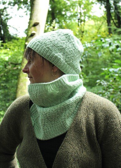 Freya cowl, knitting pattern, loop,