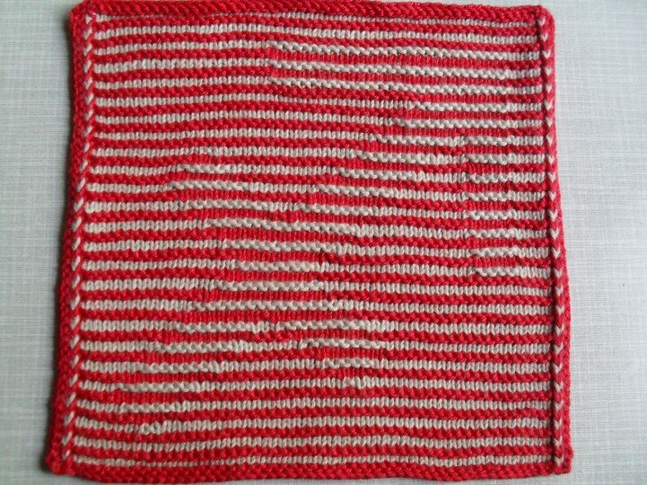 tierkreiszeichen Schütze in Schattenstricktechnik mit dem besonderen Rand