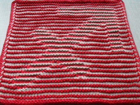 tierkreiszeichen Schütze in Schattenstricktechnik mit dem besonderen Rand