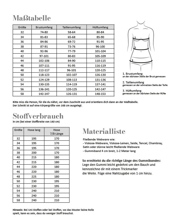 eBook Culotte-Hose Damen