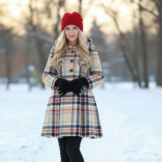 Schnittmuster Damenmantel Noèmie Gr. 34-54 tailliert