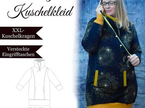 Sannys Kuschelkleid – Gr 32-64 – E-Book und Nähanleitung