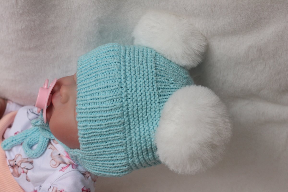 Newborn Baby Hat Knitting Pattern - Image 2