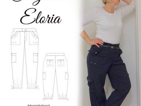 Cargohose Eloria – Gr 32-64 – E-Book und Nähanleitung