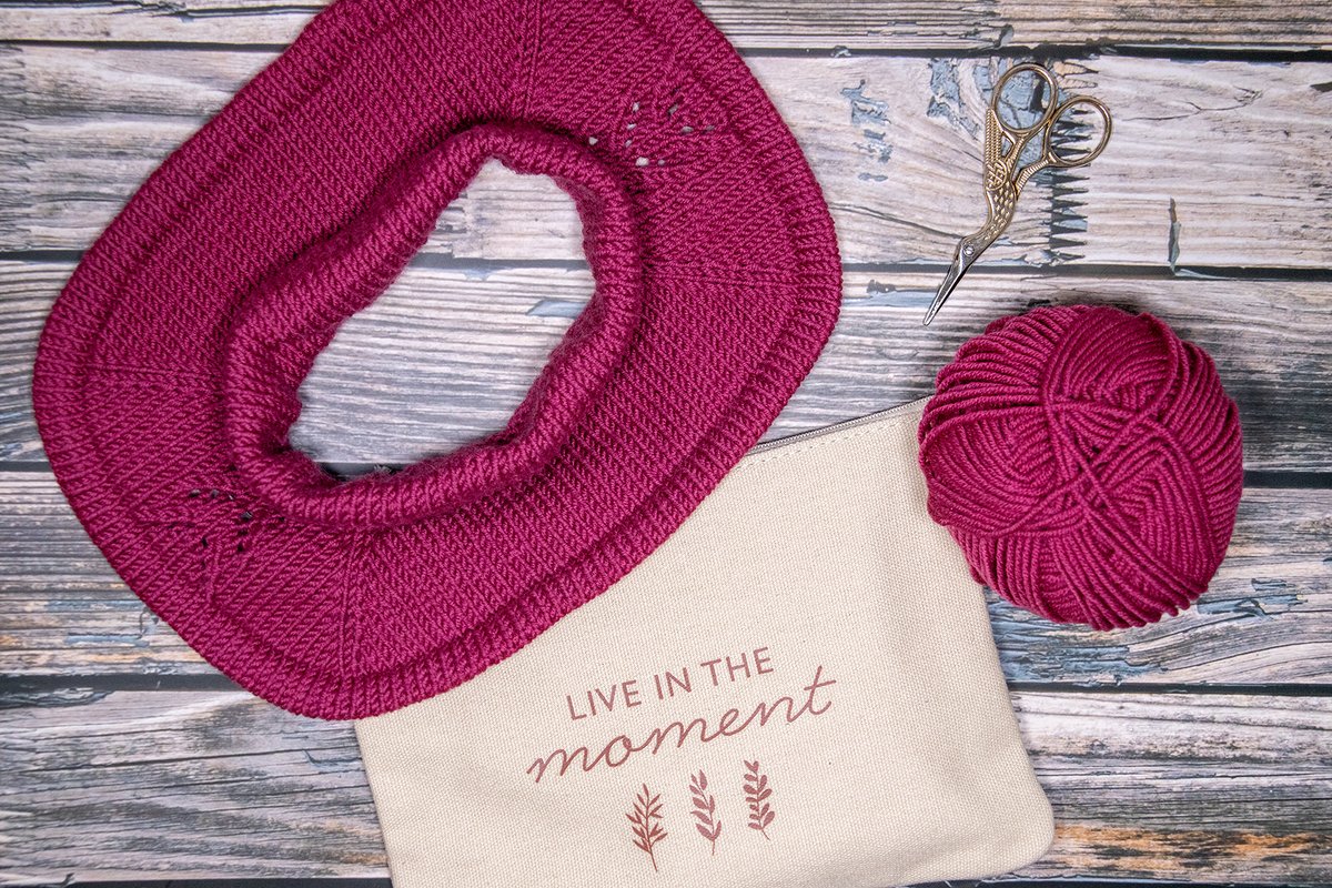 Strickanleitung Schalkragen für Kinder mit Lochmuster - SixTwentyFive