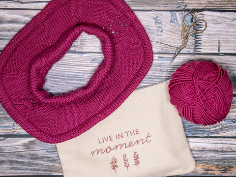 Schalkragen für Kinder mit einfachem Lochmuster - SixTwentyFive