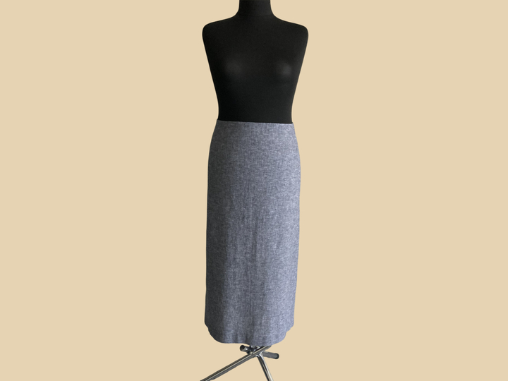 PDF Schnittmuster und Nähanleitung. Gerader Rock Größen 36-54