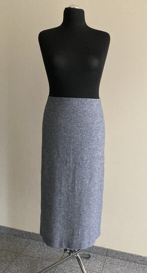 PDF Schnittmuster und Nähanleitung. Gerader Rock Größen 36-54