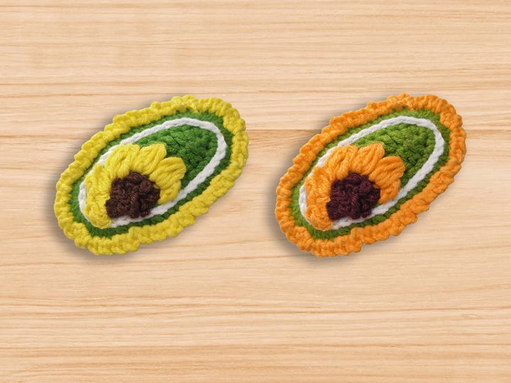 Sunflower Hair Clip PDF + Video Tutorial – Easy Floral Accessory