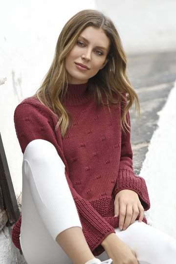 Strickanleitung Pullover mit Patentbündchen (9601287_04)