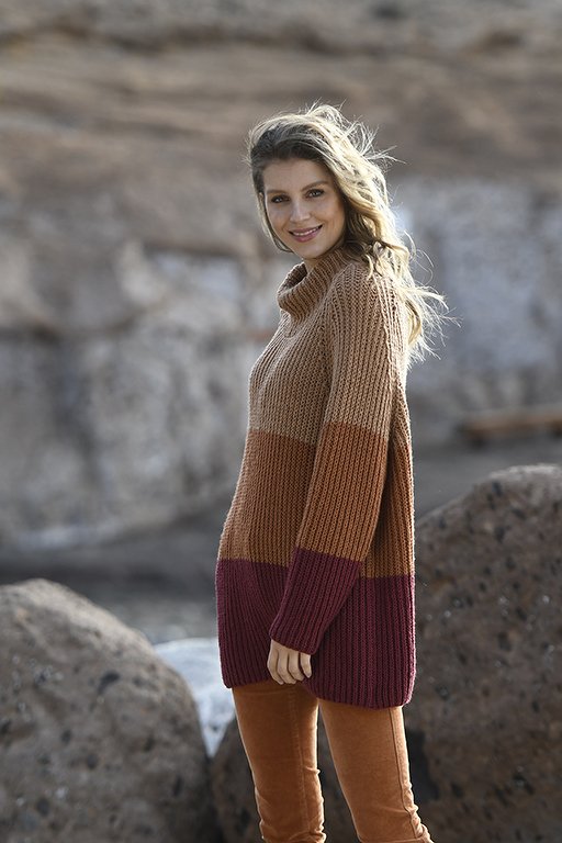 Strickanleitung Halbpatentpullover (9601287_07) - Bild 2