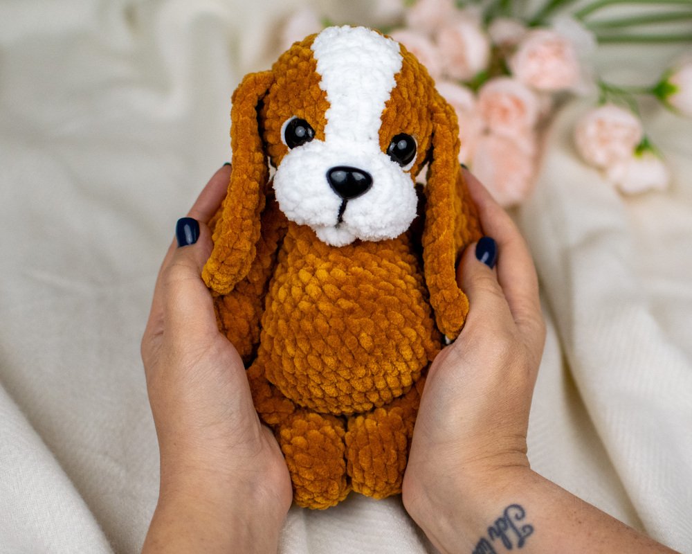 Häkelanleitung: Süßer Amigurumi Hund „Toffee“ - Bild 8