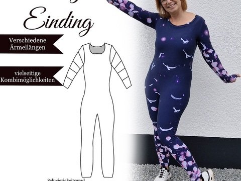 Sannys Einding - Größe 32-64 - E-Book und Nähanleitung