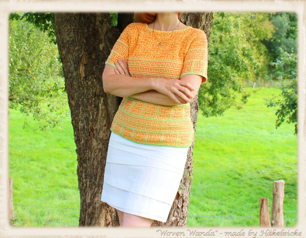 Häkelpullover "Woven Wanda" RVO im Interlocking, alle Größen - Bild 13