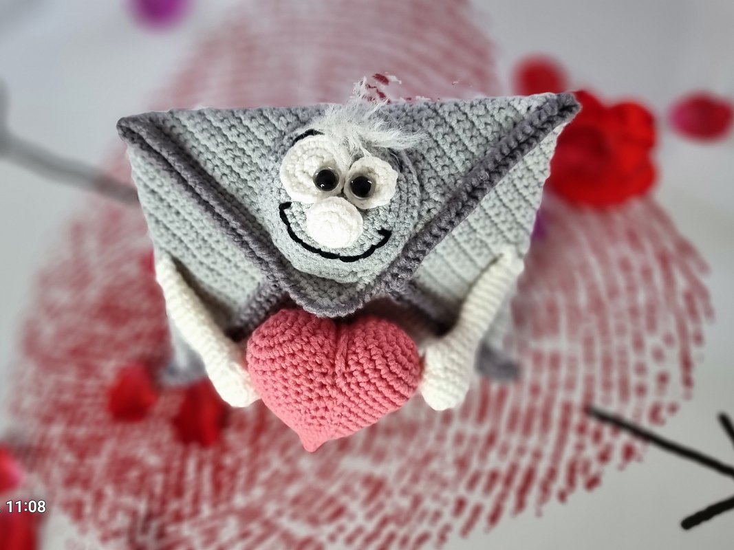 P25 Crochet pattern PDF. Gift. Surprise – love letter. Letter with a heart. - Image 5