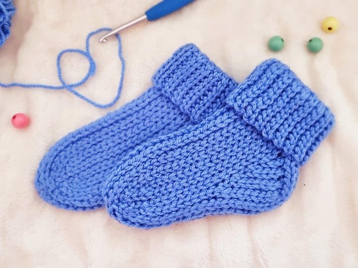 Crochet Socks – Set of 2 Patterns (Adult & Child) EN/DE