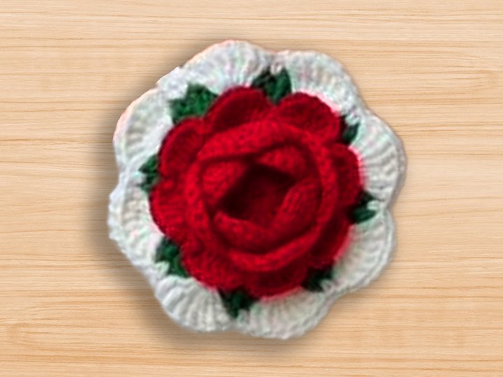 Häkelanleitung 3D Blumen-iPod-Tasche PDF + Video Tutorial