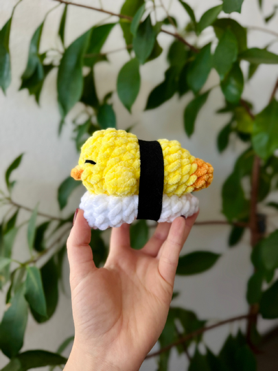 No-Sew Chubby Sushi Duck