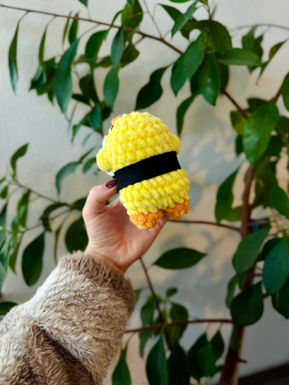 No-Sew Chubby Sushi Duck