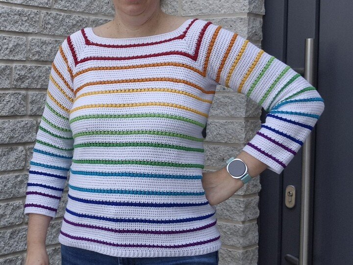 Häkelanleitung Pulli, Shirt und Tunika Stoka