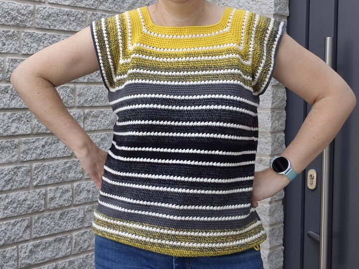 Häkelanleitung Pulli, Shirt und Tunika Stoka