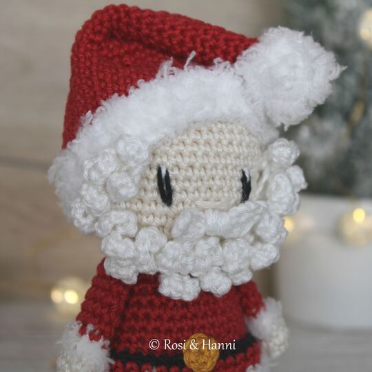 4x Häkelanleitung SET Weihnachten - Mr & Mrs Claus, Wichtel & Lebkuchenmann