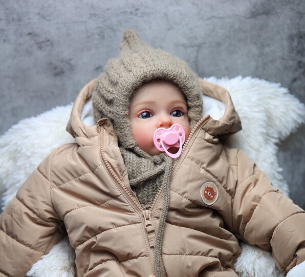 Balaclava Mütze/ Schalmütze in ”Alpaca” Querrippen und Längsrippen No 009