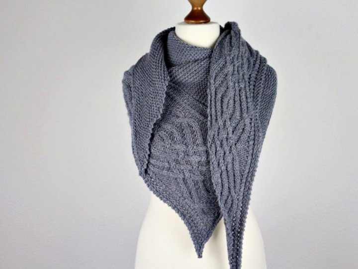 Knitting Pattern Bundle Cozy Winter • Wölkchen • Harmony | 3 Shawls PDF
