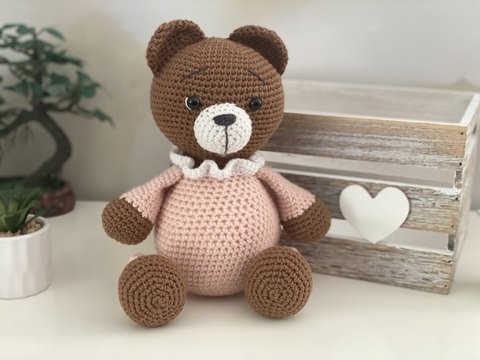 Häkelanleitung - Bär