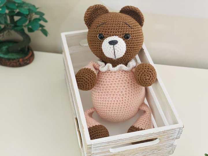 Häkelanleitung - Bär