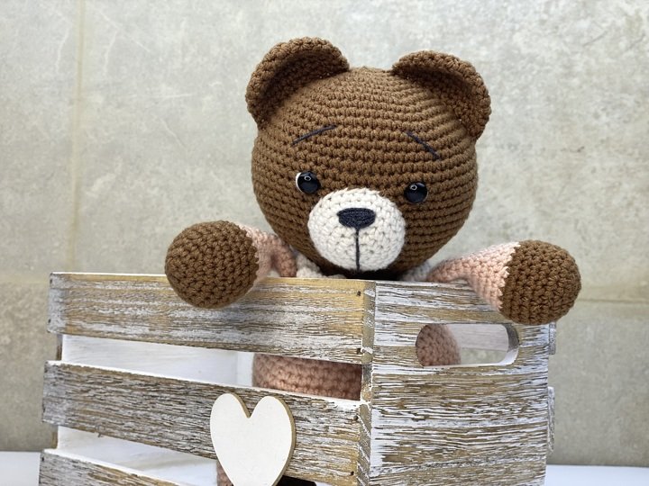 Häkelanleitung - Bär