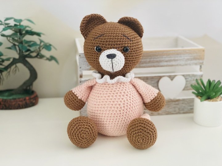 Häkelanleitung - Bär