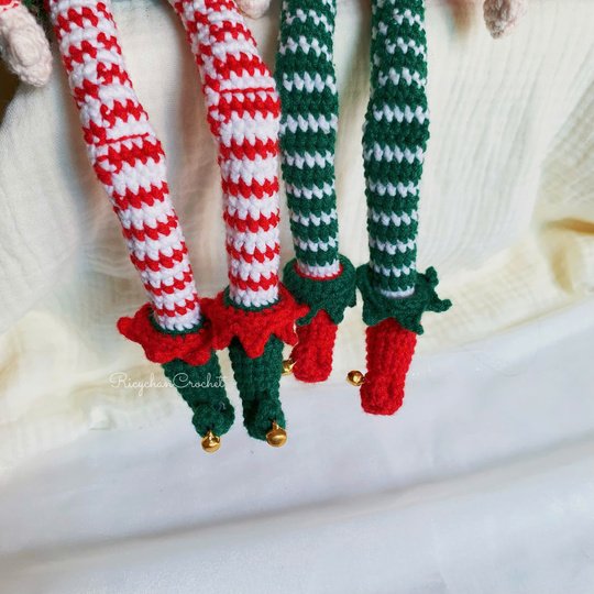 Elfie and Elfa the ELF doll - Christmas doll crochet pattern