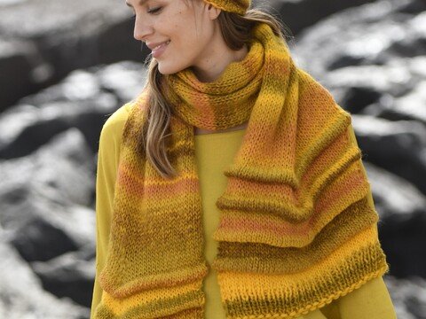 Strickanleitung Schal und Mütze (9601287_31a)