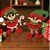 Elf Duo crochet applique