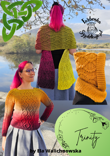 Trinity 3 in 1: Sweater, Shawl & Hood