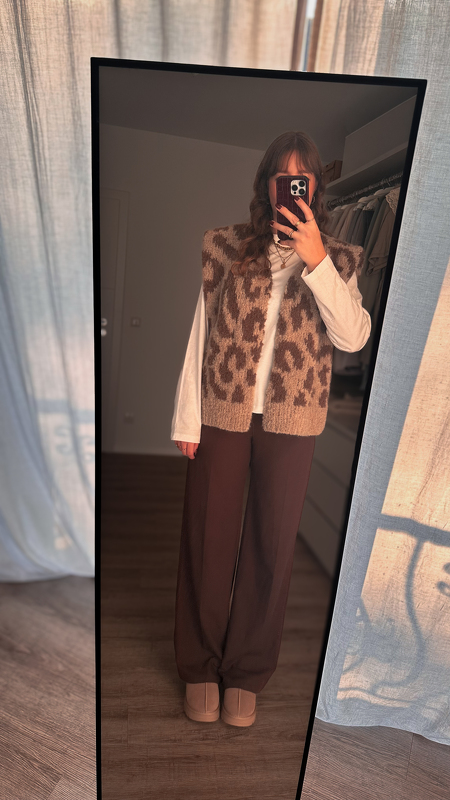 Weste LEO Teddy - Strickanleitung | Größen XS-XXL | Deutsch &amp; Englisch