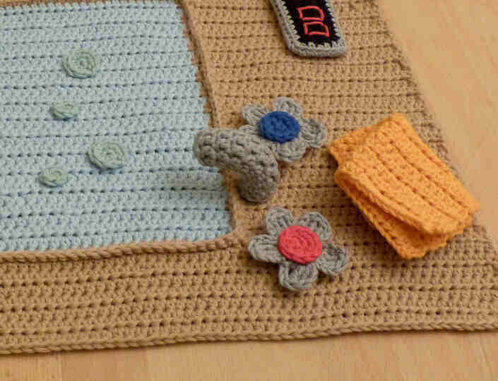 Crochet pattern toy kitchen