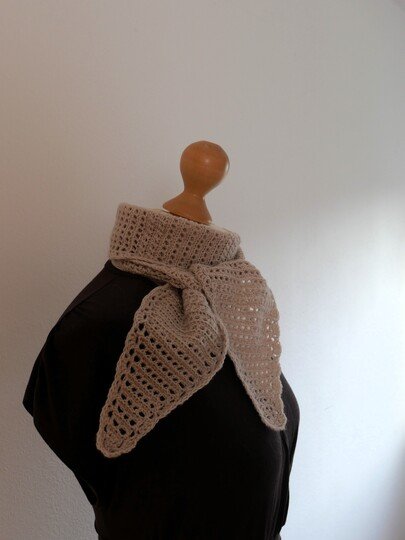 Häkelanleitung Minischal Regina