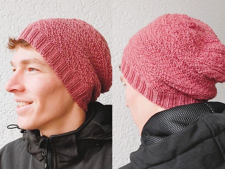 Mütze "La,La,Lando" Mustermix stricken, Gr. S-L