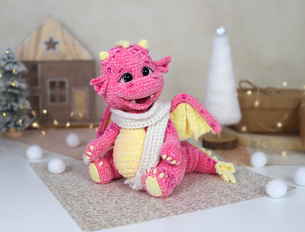 Crochet Pattern: Dragon (with video) - Image 6