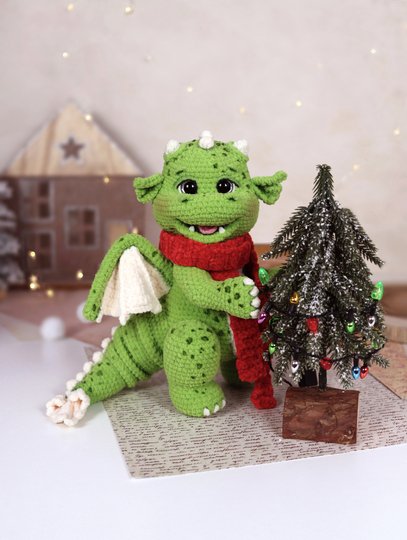 Crochet Pattern: Dragon (with video)