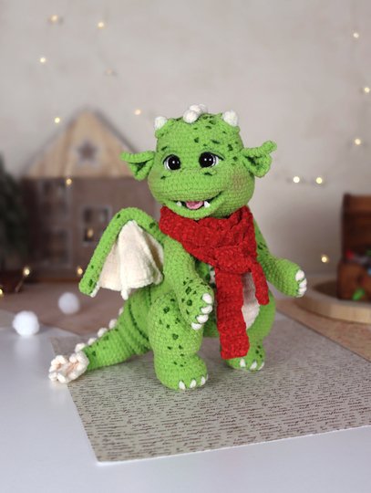 Crochet Pattern: Dragon (with video)