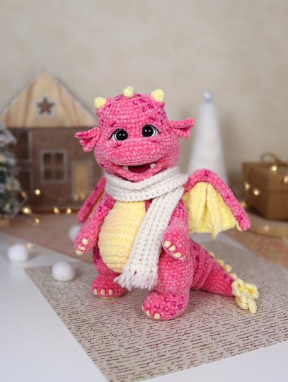 Crochet Pattern: Dragon (with video)
