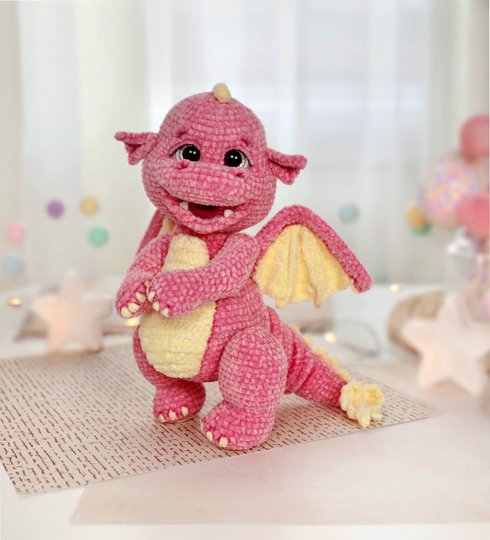 Crochet Pattern: Dragon (with video)