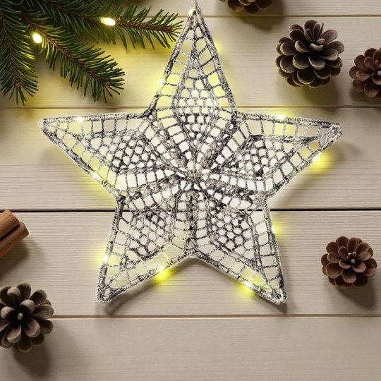 Häkelanleitung LED-Sternchen "Io"