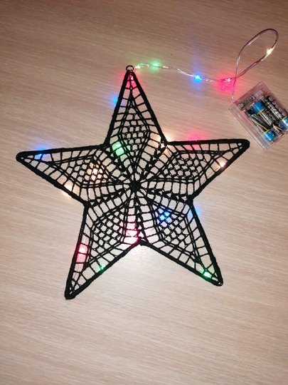 Häkelanleitung LED-Sternchen "Io"